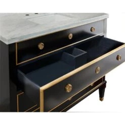 Ebonized Classical Vanity 5 Ebonized Classical Vanity -France and So Furniture c0ffc4e9666384e225910d71bc7e22fbada2efb1 full