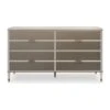 Serena Dresser - White, Gold, Bronze