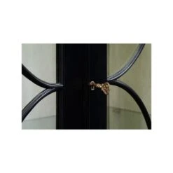 Four Door Breakfront Black Display Cabinet -France and So Furniture c128c04fba271564679fc7f8d8e7d999c307f0a6 full