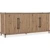 Vineyard Row Entertainment Credenza - Light Wood