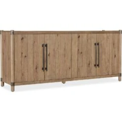 Vineyard Row Entertainment Credenza - Light Wood