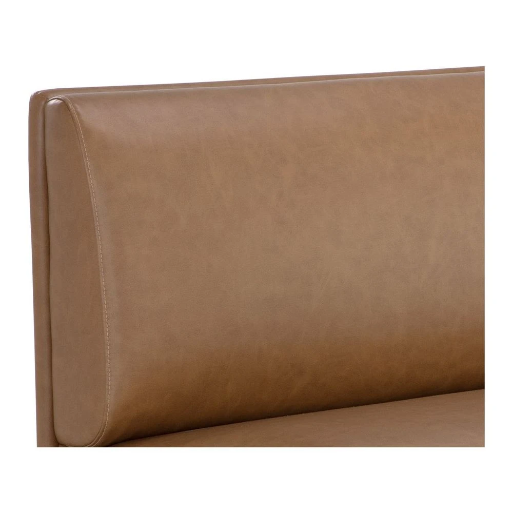 Radcliff Banquette - Milliken Cognac 6 Radcliff Banquette - Milliken Cognac - Image 6