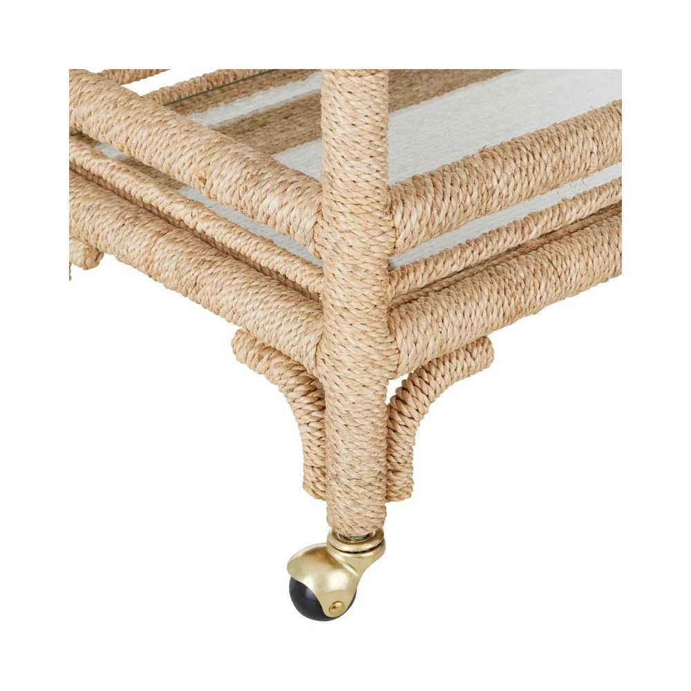 Olisa Rope Bar Cart 5 Olisa Rope Bar Cart - Image 5