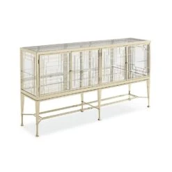 Valuable Glass Credenza -France and So Furniture cla 017 681 hr