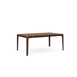 Spacious Dining Table - Walnut, Rectangle -France and So Furniture cla 020 209