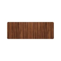 Spacious Dining Table - Walnut, Rectangle -France and So Furniture cla 020 209 top 2leaf