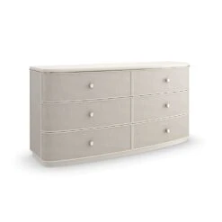 Dijon Dresser - Off White, Gold