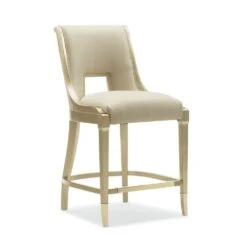 Tasteful Counter Stool - Gold