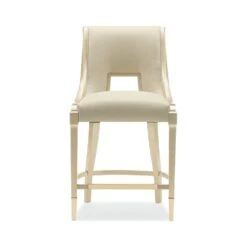 Tasteful Counter Stool - Gold -France and So Furniture cla 420 315 front