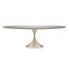 Eternal 96 Oval Dining Table - Whisper Gold