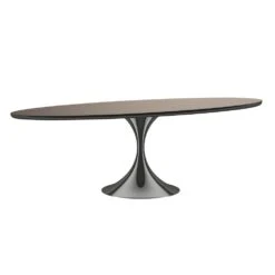 Eternal 96 Oval Dining Table - Bronze