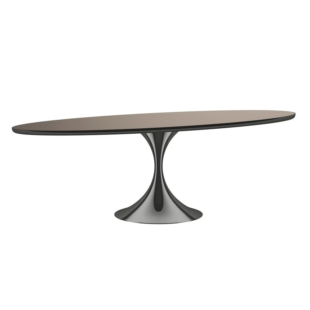 Eternal 96 Oval Dining Table - Bronze 1 Eternal 96 Oval Dining Table - Bronze