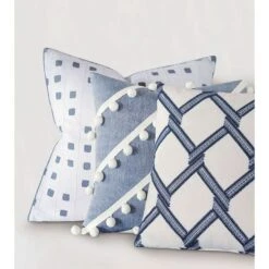 Jolly Diagonal Trim Decorative Pillow -France and So Furniture ctw 06 7b