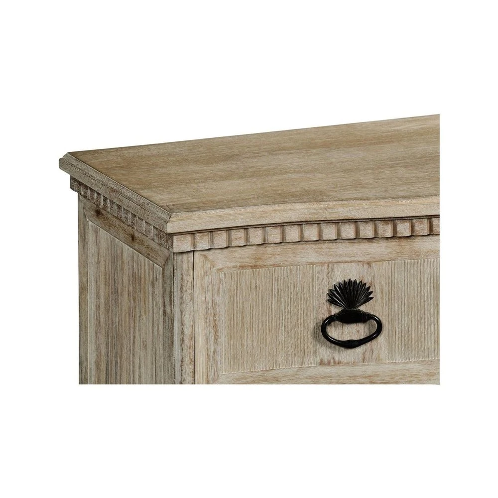 Bywater Washed Acacia Commode 3 Bywater Washed Acacia Commode - Image 3