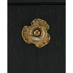 Briallen Black Demi-Lune Cabinet - Caviar Black 9 Briallen Black Demi-Lune Cabinet - Caviar Black -France and So Furniture d6754d8d8e91013872c49451be518127deb38a52