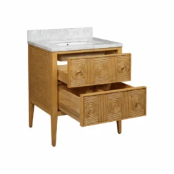 Santos 28" Sea Sand Vanity With Rectangular Undermount Sink -France and So Furniture d958beda82969637ee02c3fdf460ab0cd7877717