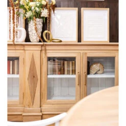 Narbonne Sideboard In Fruitwood W/ True White Interior -France and So Furniture dsc09816 b81eba35 74dd 4ca7 854f 14e0fabff407