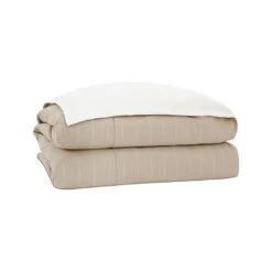 Plénitude Pinstripe Duvet Cover