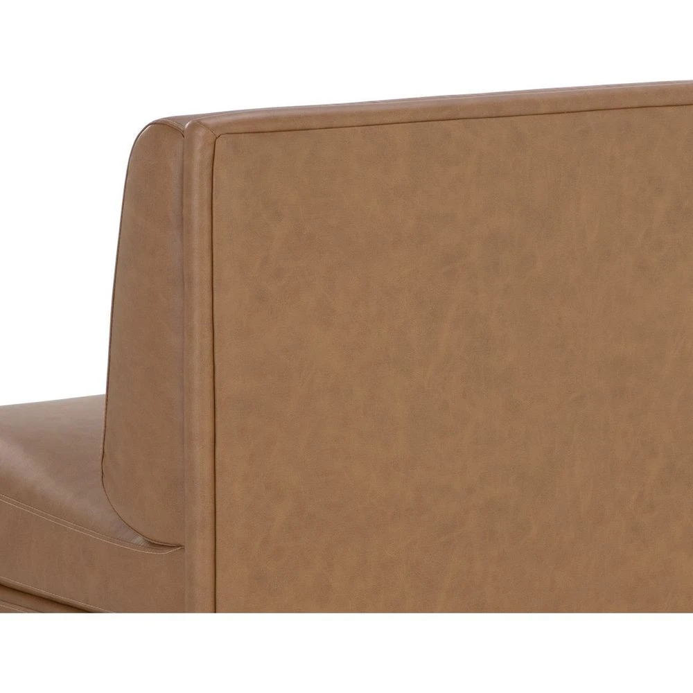 Radcliff Banquette - Milliken Cognac 7 Radcliff Banquette - Milliken Cognac - Image 7