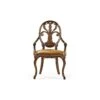 Sheraton Style Oval Back Arm Chair