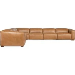 Nimbus 6 Seat Sectional 4-Power Recline & Power Headrest - Brown -France and So Furniture eg5khhhtzgffhr1etbqs 1494834c e79a 4874 9c09 3d30de9fb12c
