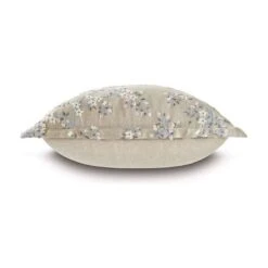 Oasis Embroidered Petit Euro Sham -France and So Furniture eus 457 3b acdac191 3dbb 4d61 9488 61a2fb1ddda9