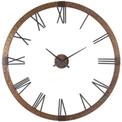 Ex-El 60" Copper Wall Clock