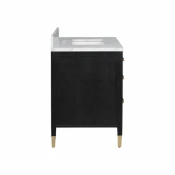 Verona 36" Black Linen Vanity With Rectangular Undermount Sink 14 Verona 36" Black Linen Vanity With Rectangular Undermount Sink -France and So Furniture fb85e01ff1ad318812c8e0af8bbeac685d761b88