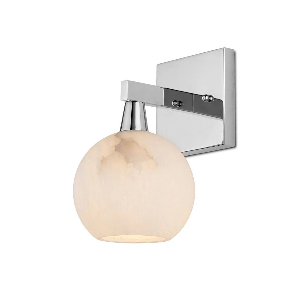 Bombelles Nickel Bath Wall Sconce 1 Bombelles Nickel Bath Wall Sconce