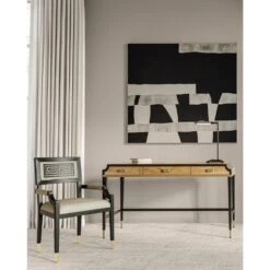 Kallista Taupe Large Desk -France and So Furniture ffgofmaitbcmi6dbv4oc