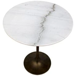 Noir Laredo Bar Table - Stone -France and So Furniture gbar001ab 36 2 lg