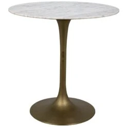 Noir Laredo Bar Table - Stone -France and So Furniture gbar001mb 40 lg