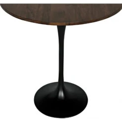 Noir Laredo Bar Table - Wood -France and So Furniture gbar005dw 36 2 lg
