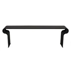 Noir Jabali Bench -France and So Furniture gben142mtb 2 lg