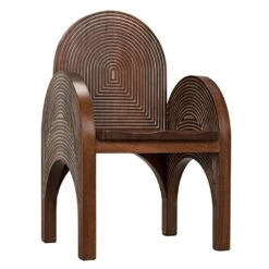 Noir Mars Chair -France and So Furniture gcha302dw 4 lg