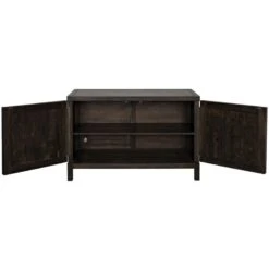 Noir Quadrant 2 Door Sideboard -France and So Furniture gcon231eb 2 5 lg