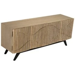 Noir Illusion Sideboard -France and So Furniture gcon244bw 6 lg