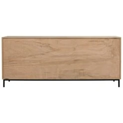 Noir Herringbone Sideboard -France and So Furniture gcon270mtb 5 lg