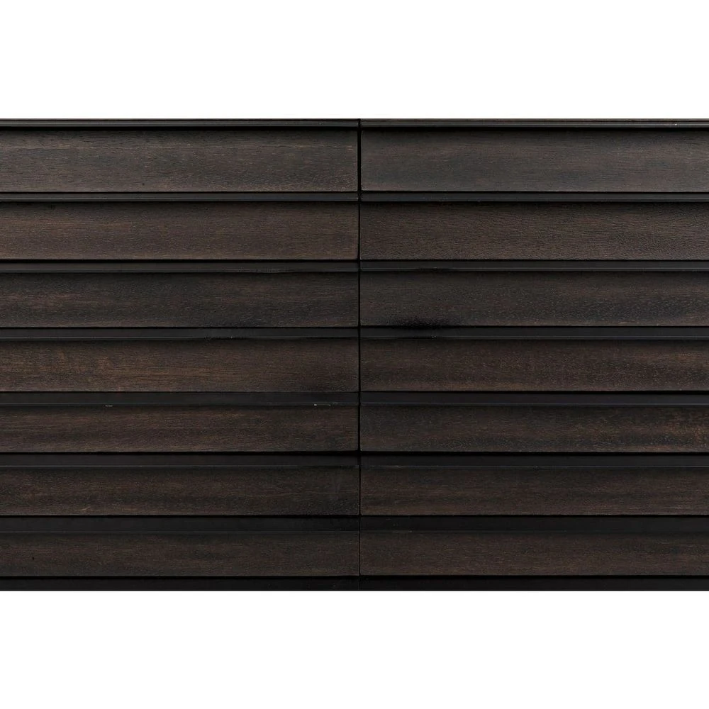 Noir Elevation Chest Of Drawers - Ebony Walnut With Steel 3 Noir Elevation Chest Of Drawers - Ebony Walnut With Steel - Image 3