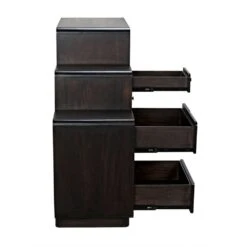 Noir Nova Sideboard - Ebony Walnut -France and So Furniture gcon357eb 14 lg