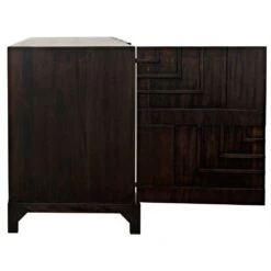 Noir Holden Sideboard - Ebony Walnut -France and So Furniture gcon367eb 6 lg
