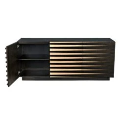 Noir Tyson Sideboard -Ebony Walnut -France and So Furniture gcon389eb 3 lg