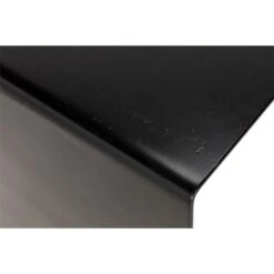 Noir Black Metal Desk -France and So Furniture gdes126mtb 18 lg