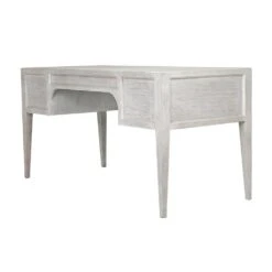 Noir Africa Desk - White Wash 11 Noir Africa Desk - White Wash -France and So Furniture gdes174wh 10 lg