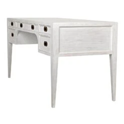 Noir Africa Desk - White Wash 12 Noir Africa Desk - White Wash -France and So Furniture gdes174wh 13 lg