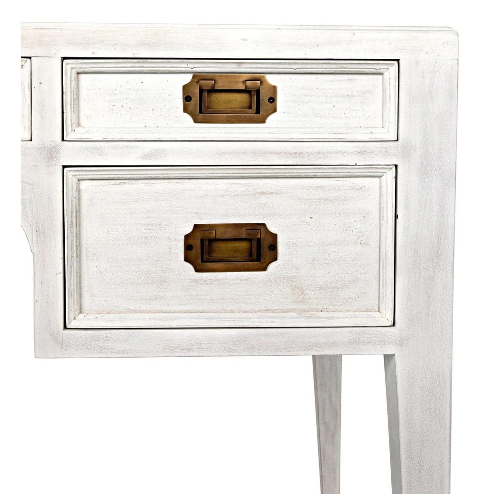 Noir Africa Desk - White Wash 7 Noir Africa Desk - White Wash - Image 7