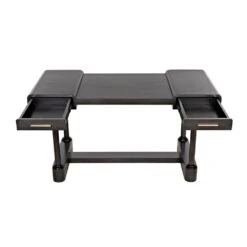 Noir Locarno Desk - Pale -France and So Furniture gdes190p 5 lg