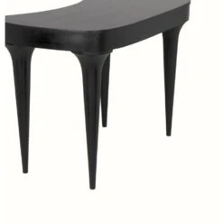 Noir Rennie Desk -France and So Furniture gdes198hb 5 lg