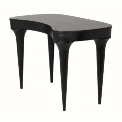 Noir Rennie Desk -France and So Furniture gdes198hb 8 lg
