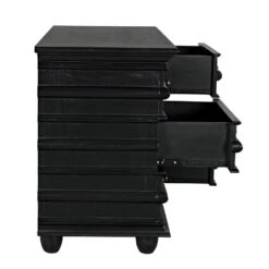 Noir Ascona Chest 8 Noir Ascona Chest -France and So Furniture gdre120hb 12 lg